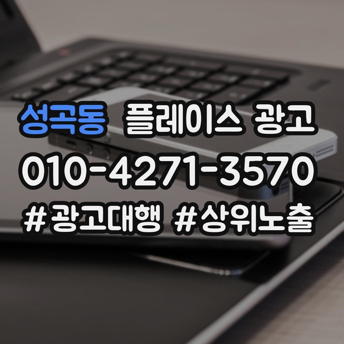 성곡동 플레이스 광고