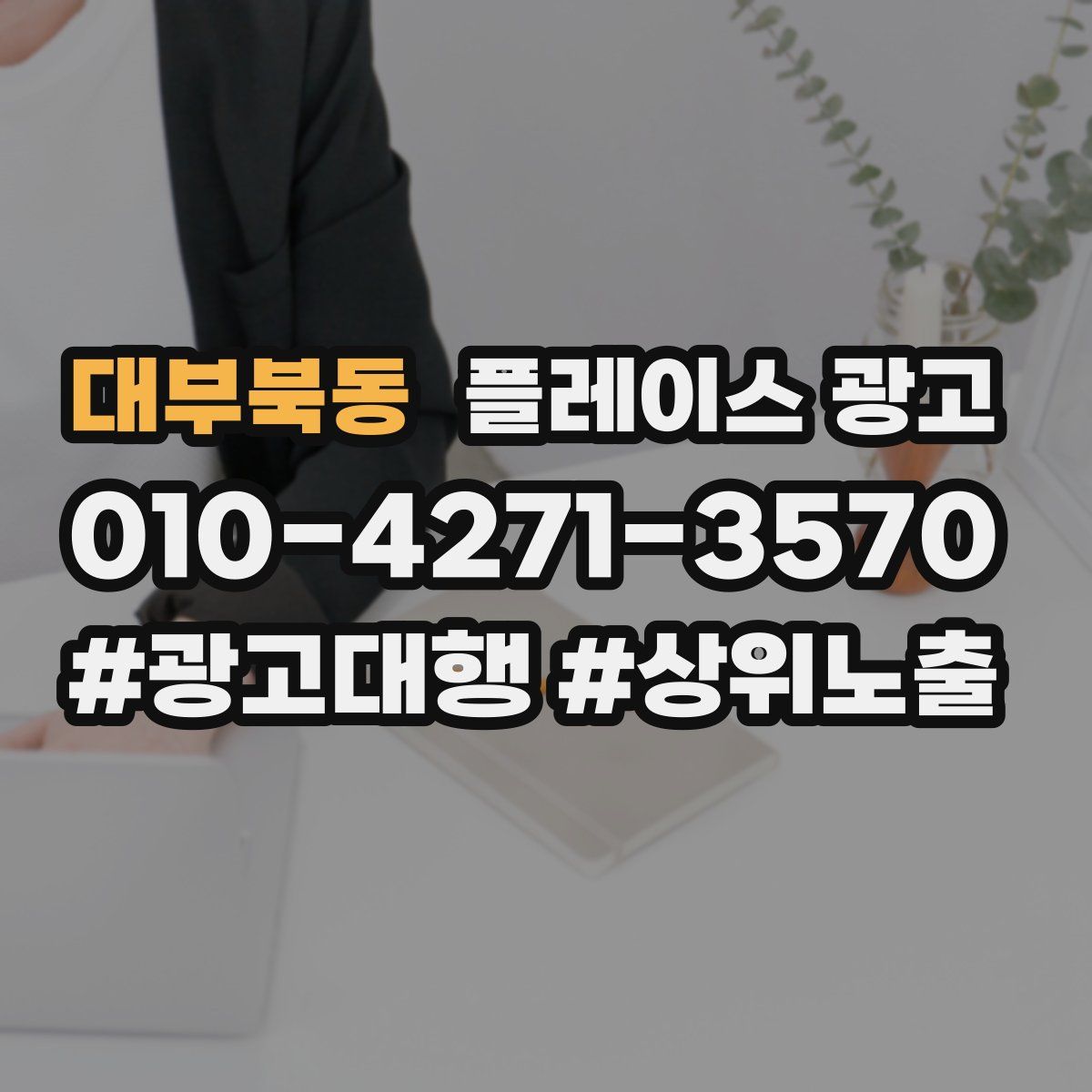 대부북동 플레이스 광고