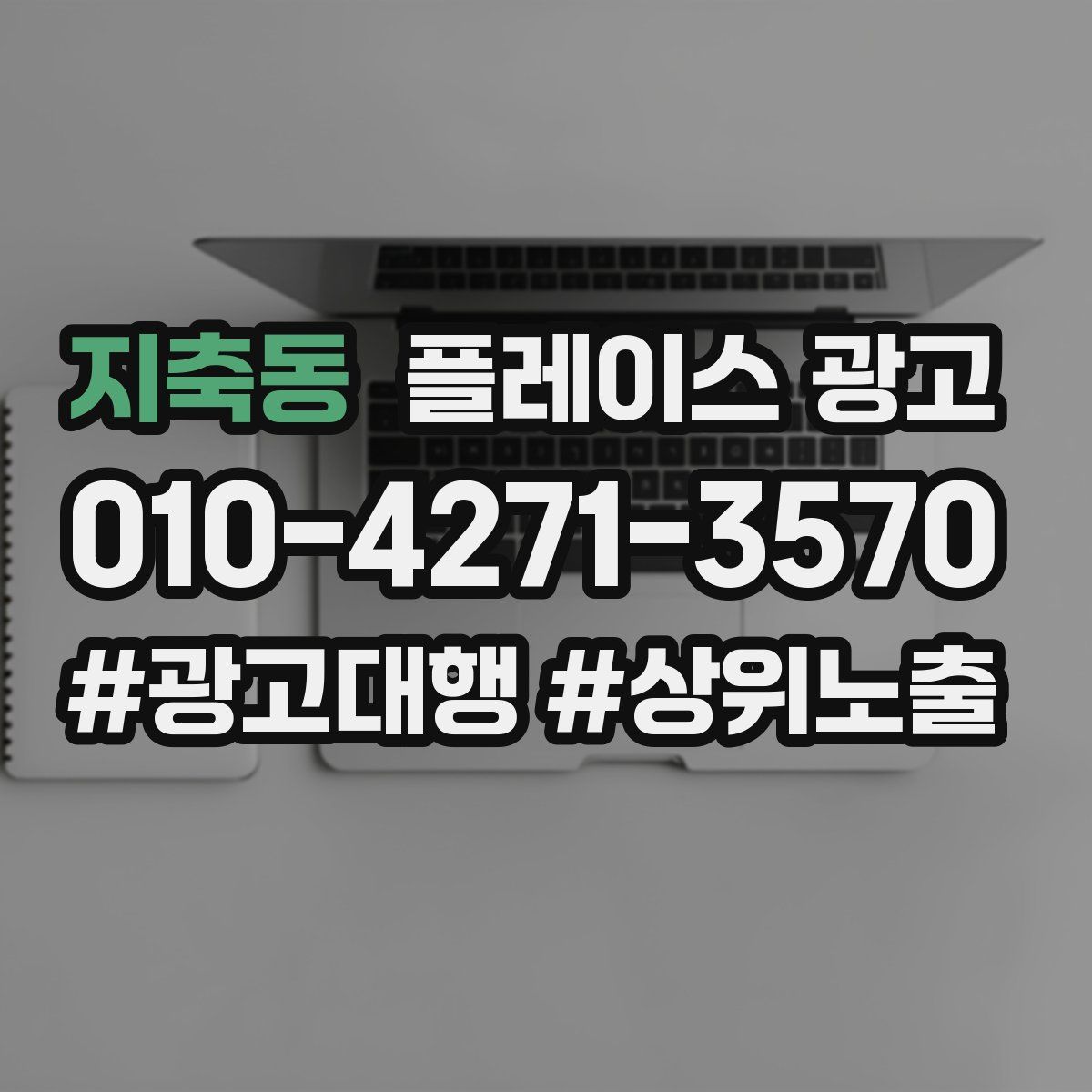 지축동 플레이스 광고