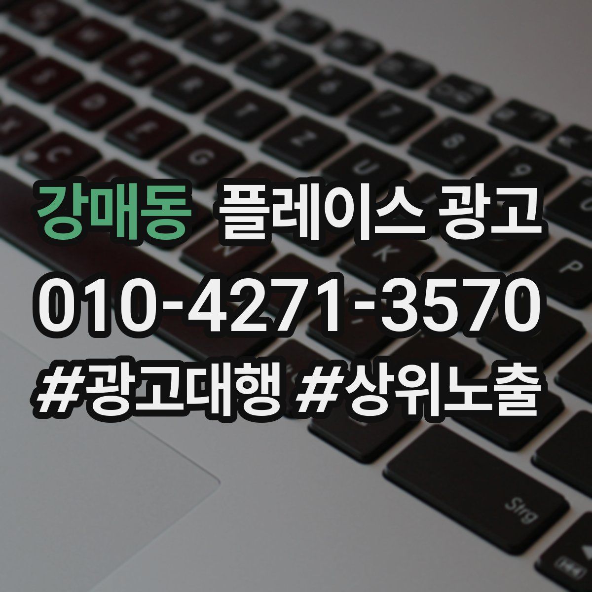 강매동 플레이스 광고