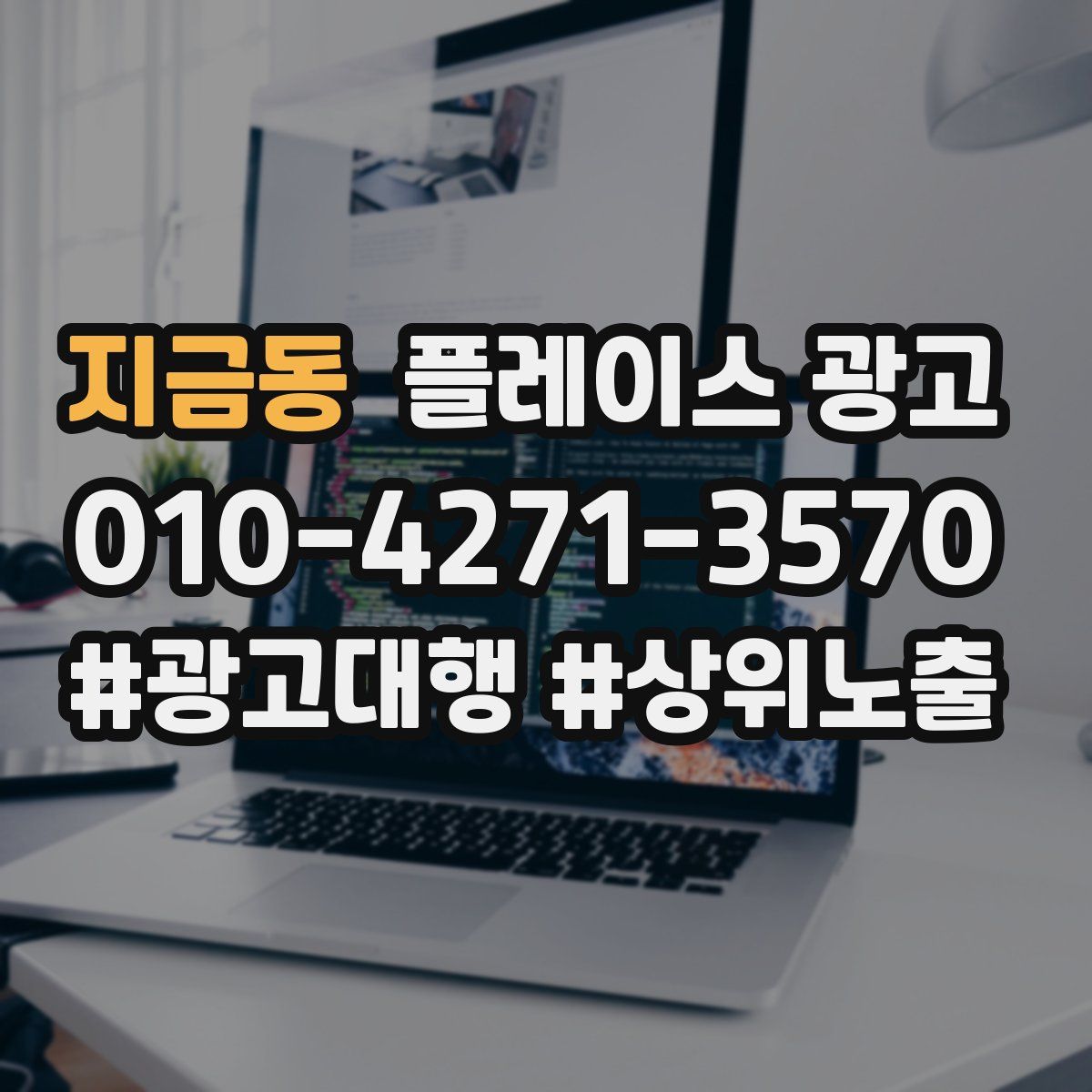 지금동 플레이스 광고