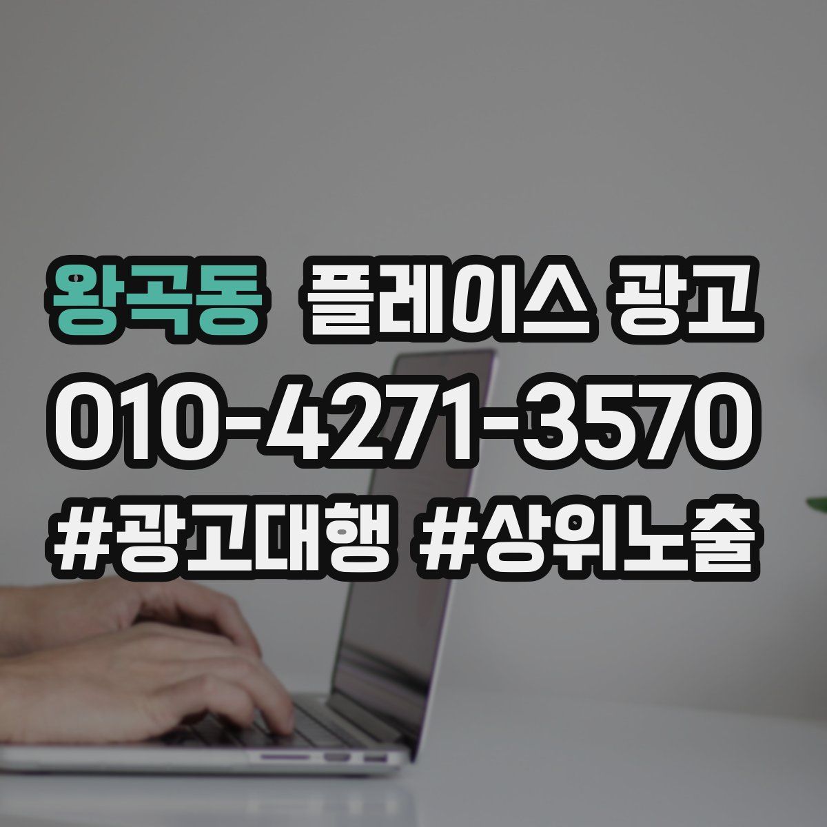 왕곡동 플레이스 광고