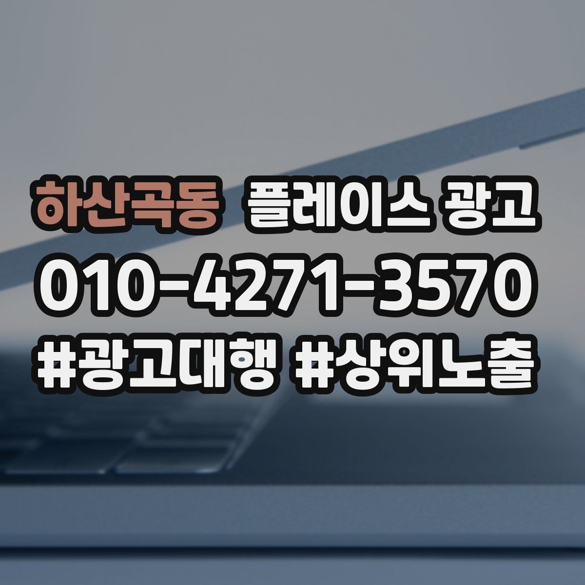 하산곡동 플레이스 광고