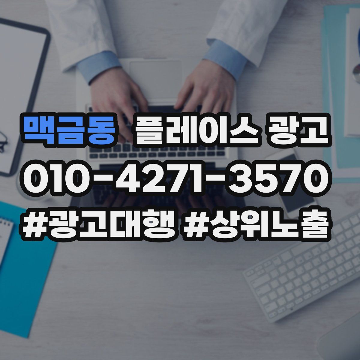 맥금동 플레이스 광고