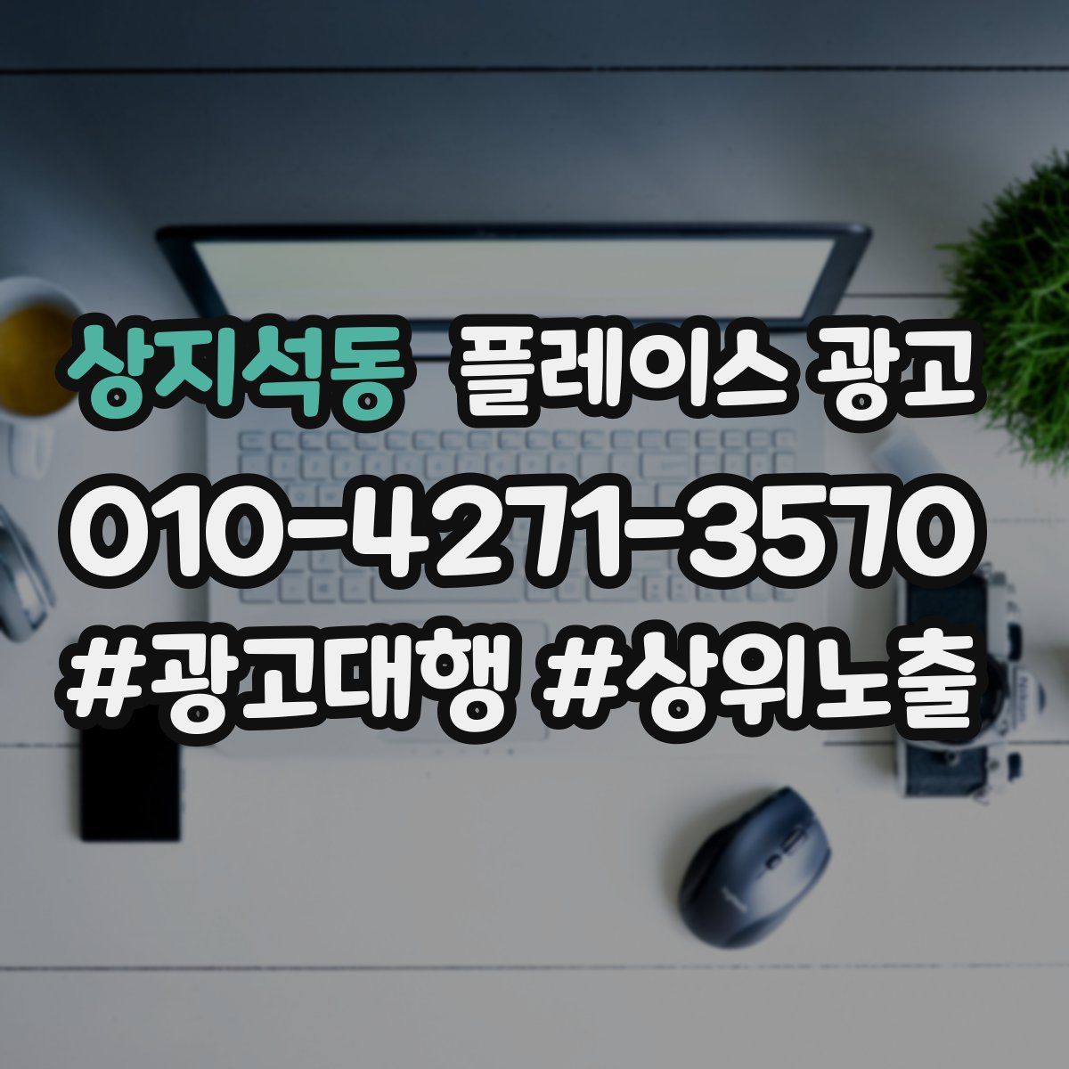 상지석동 플레이스 광고