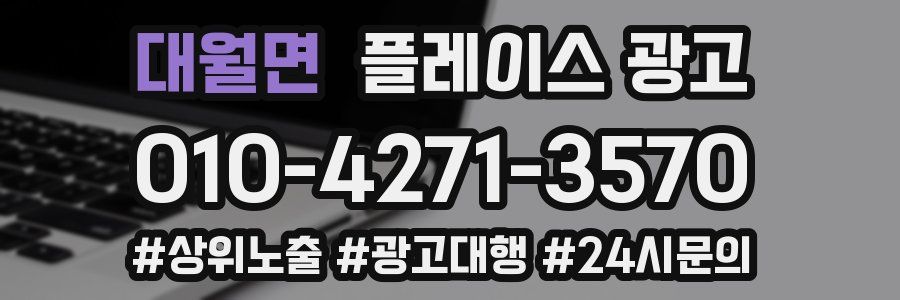 대월면 플레이스 광고