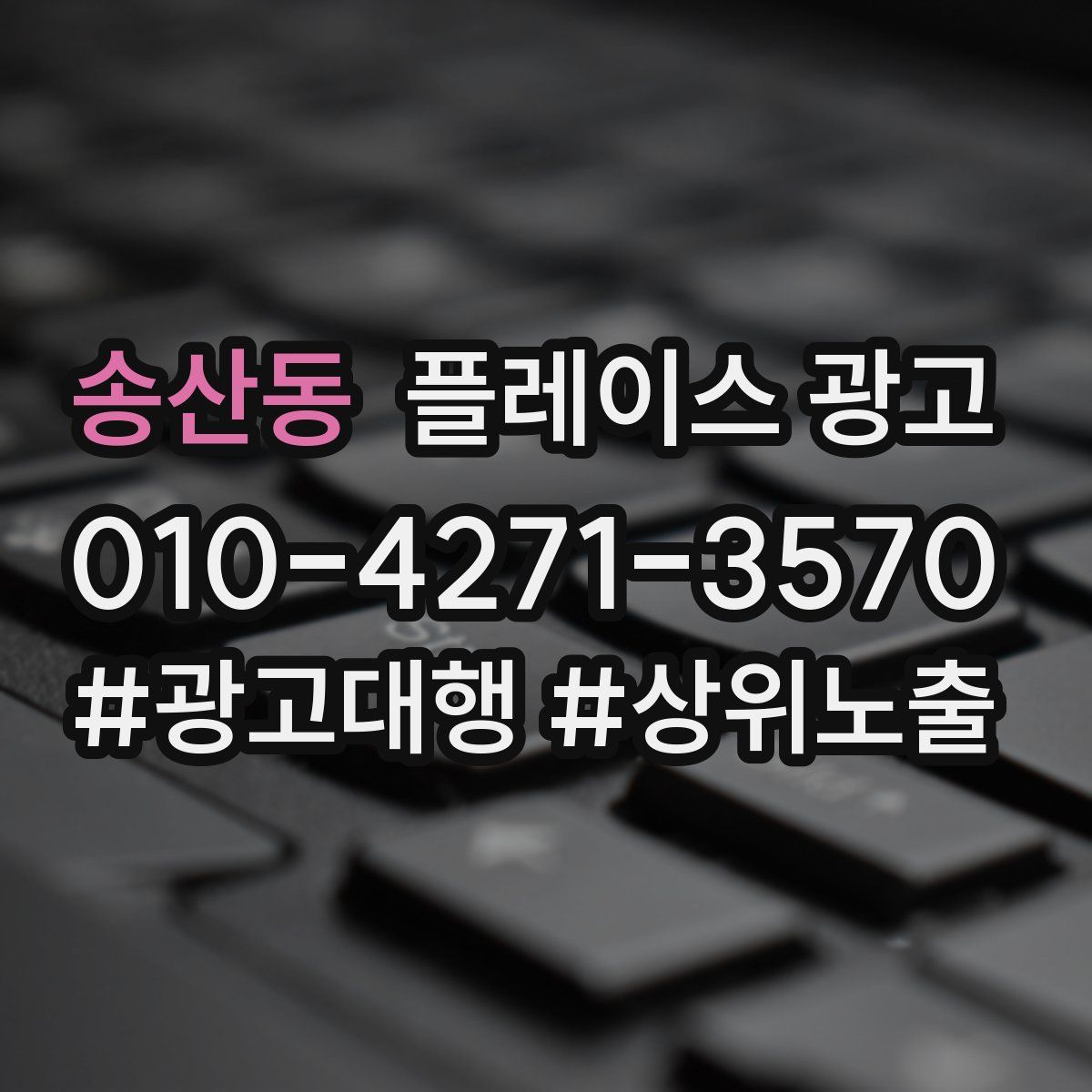 송산동 플레이스 광고