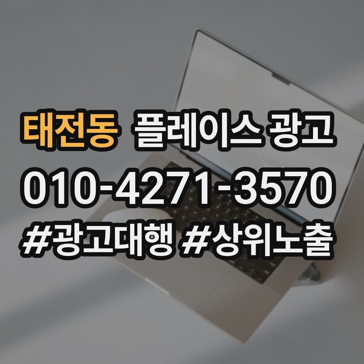 태전동 플레이스 광고
