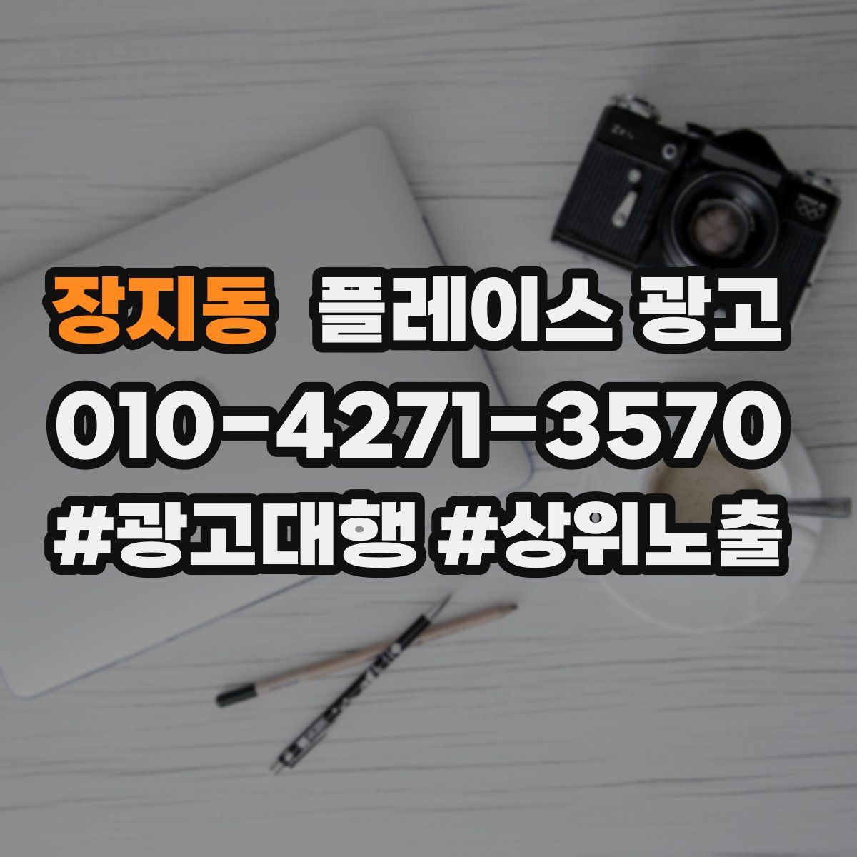 장지동 플레이스 광고