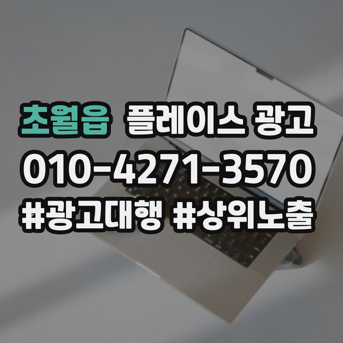 초월읍 플레이스 광고