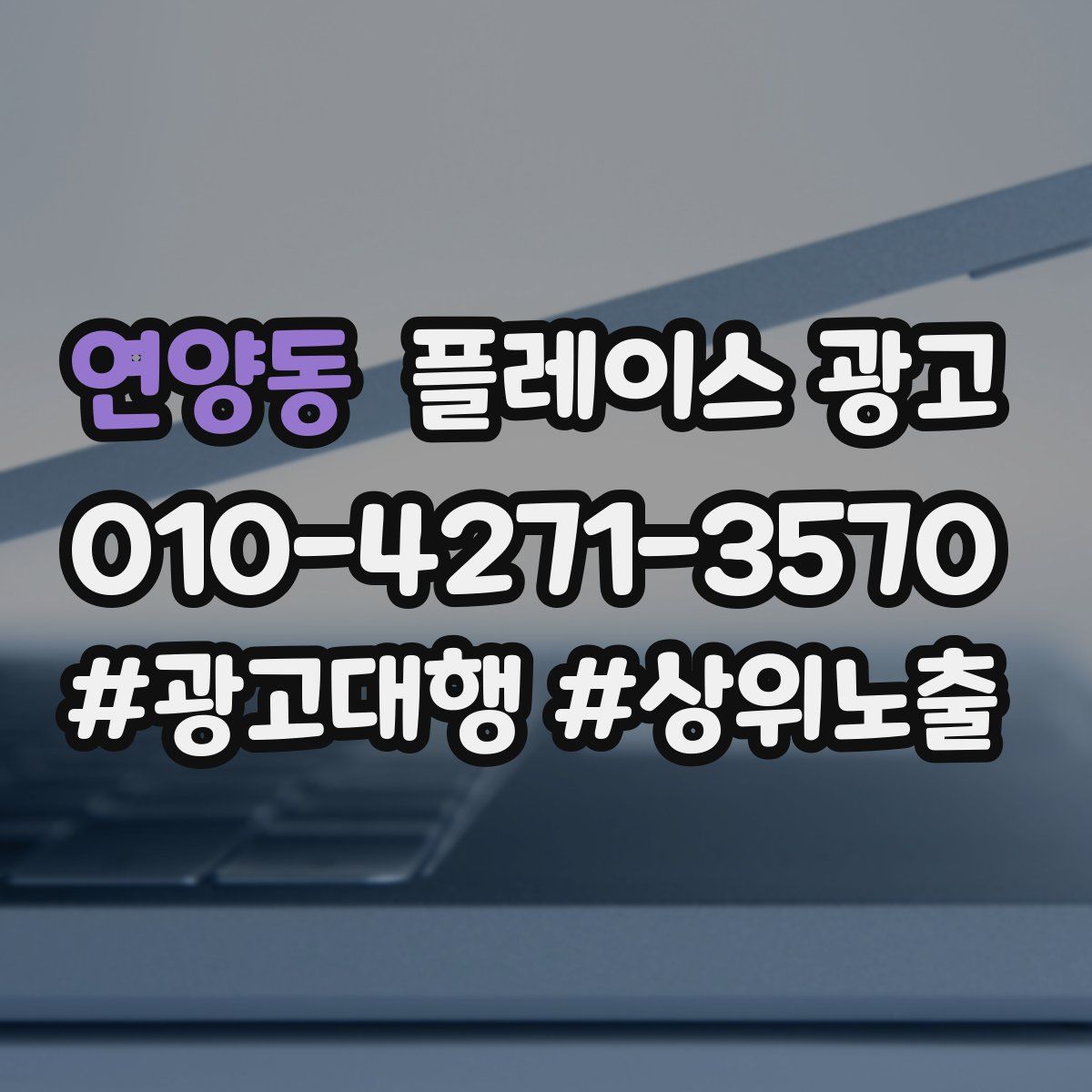 연양동 플레이스 광고