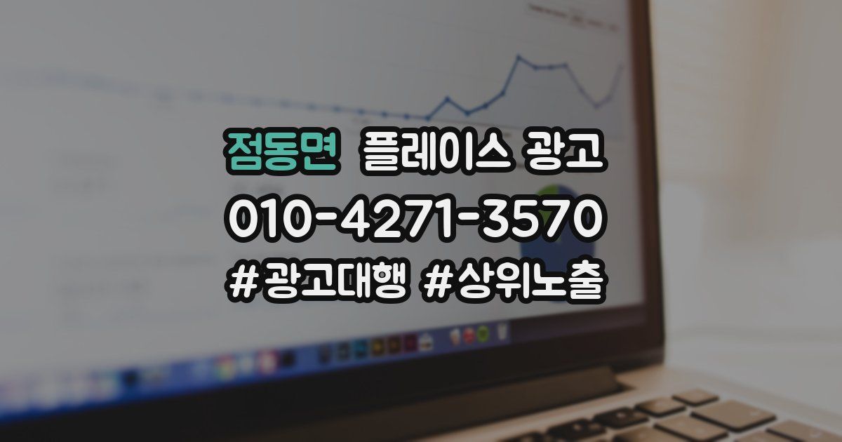 점동면 플레이스 광고