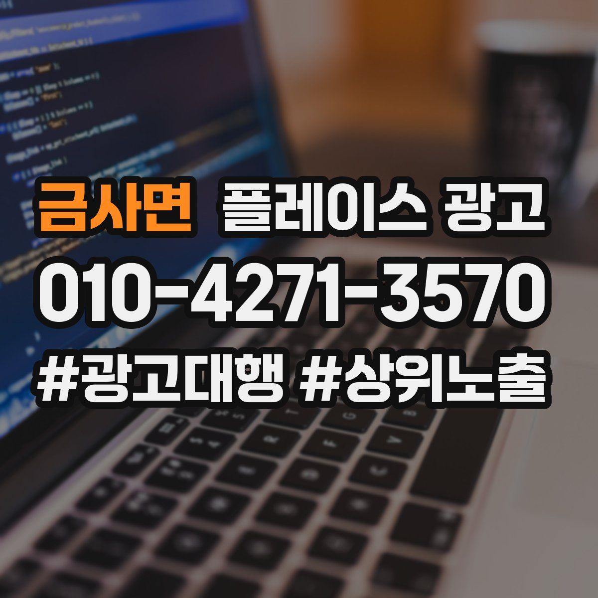 금사면 플레이스 광고