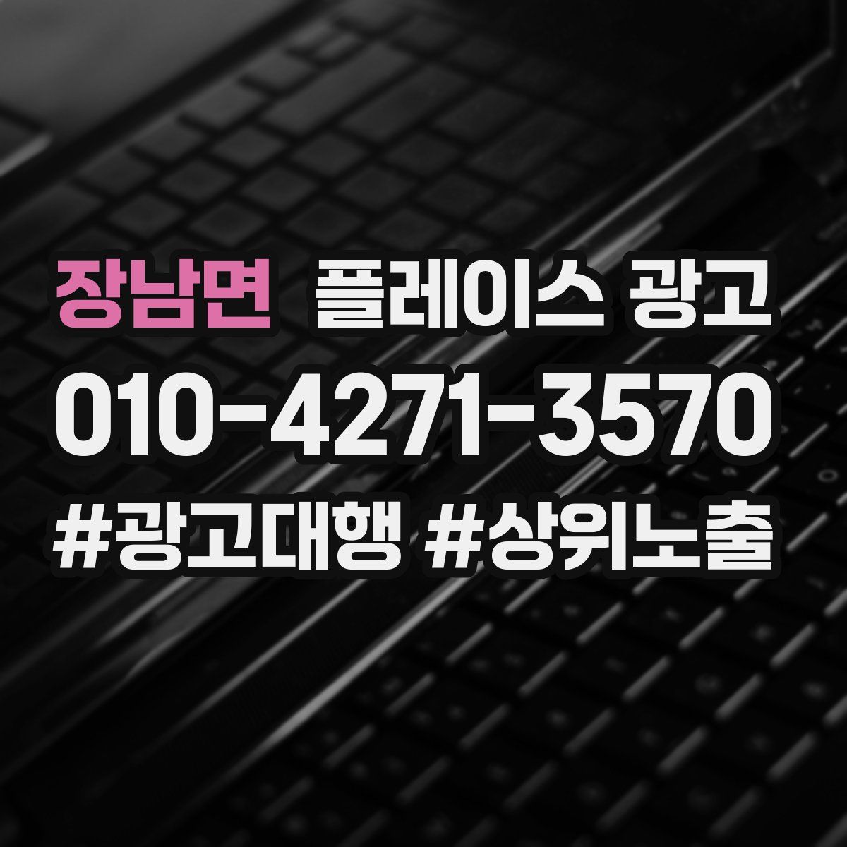 장남면 플레이스 광고