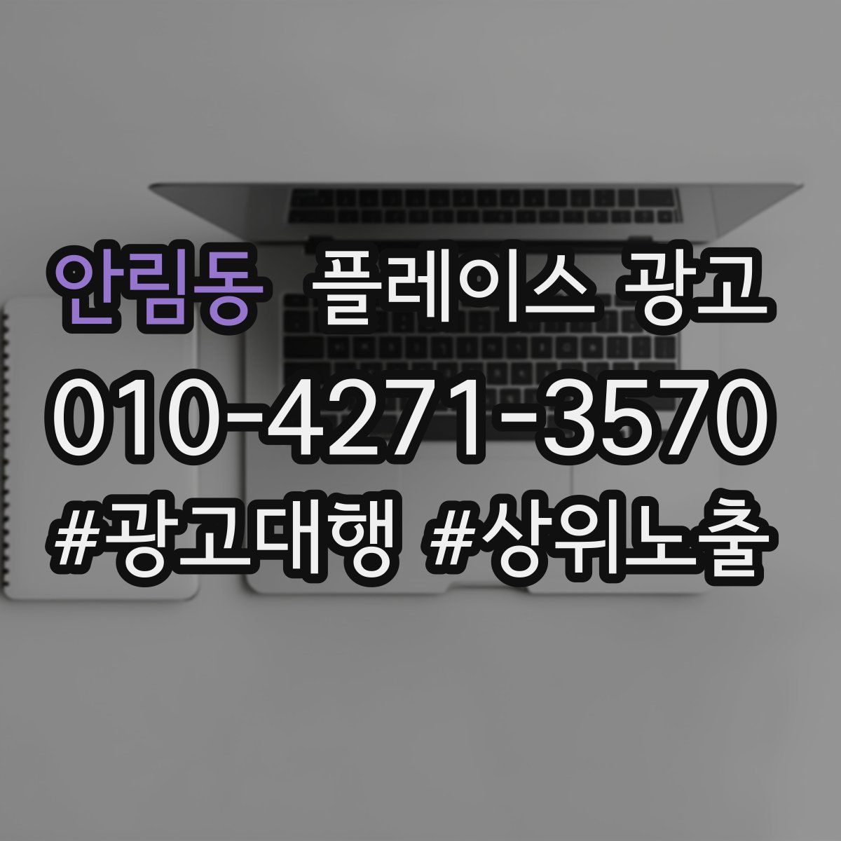 안림동 플레이스 광고
