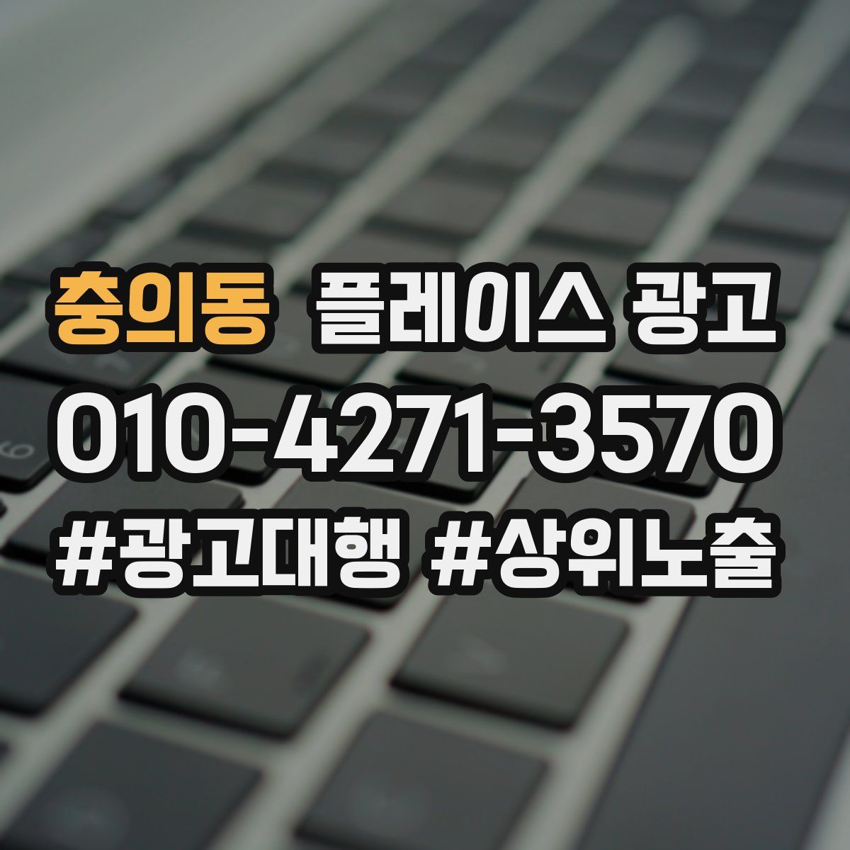 충의동 플레이스 광고