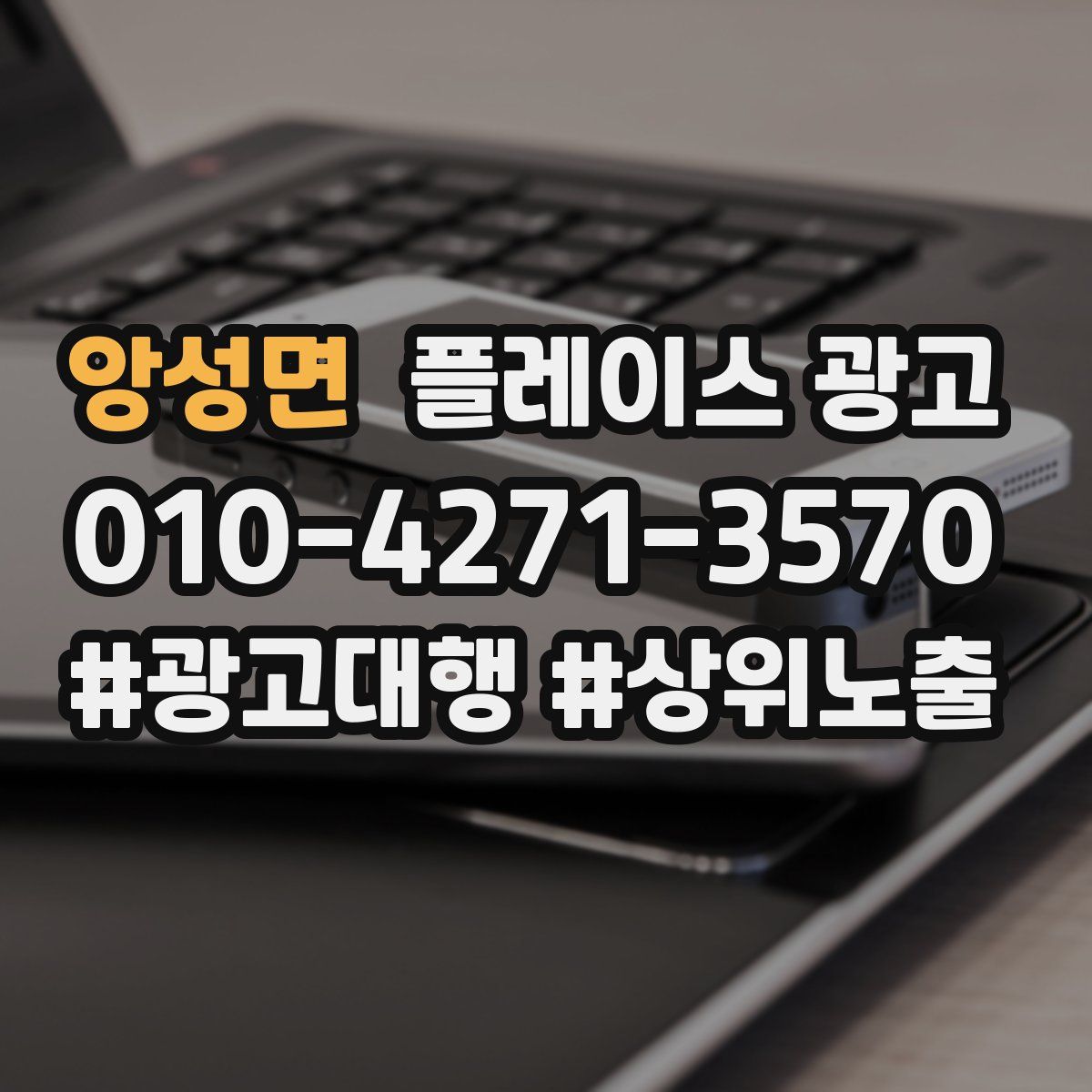 앙성면 플레이스 광고