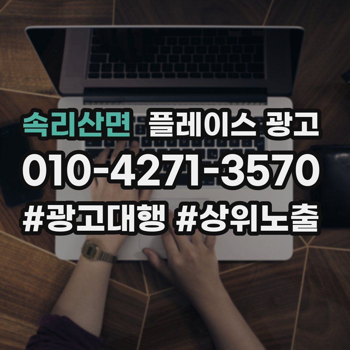 속리산면 플레이스 광고