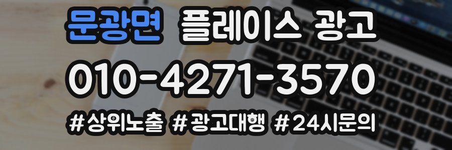 문광면 플레이스 광고