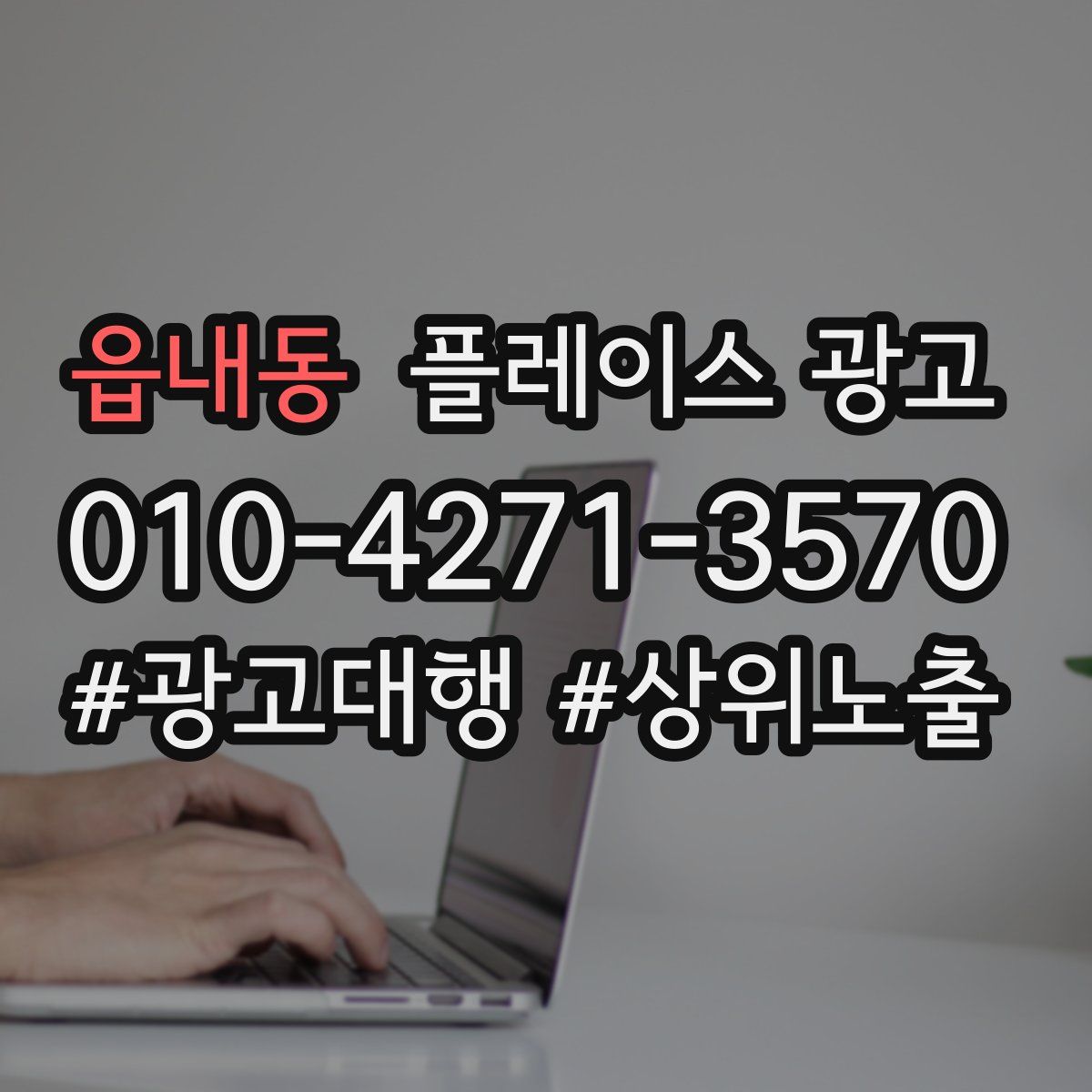 읍내동 플레이스 광고