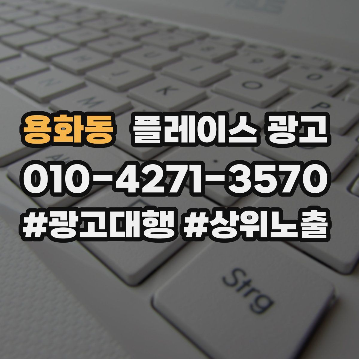 용화동 플레이스 광고