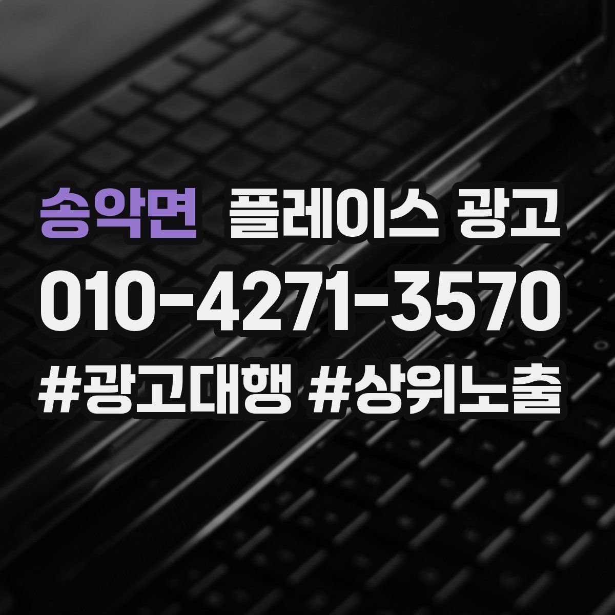송악면 플레이스 광고