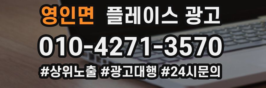 영인면 플레이스 광고