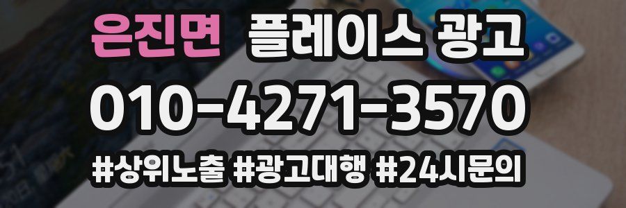 은진면 플레이스 광고