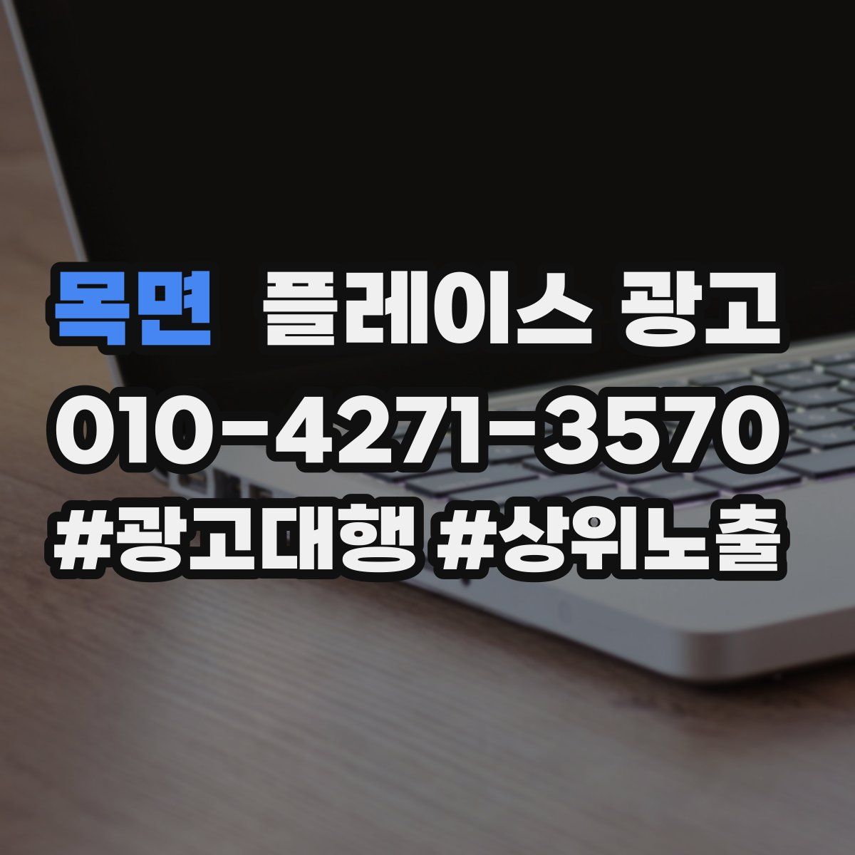 목면 플레이스 광고