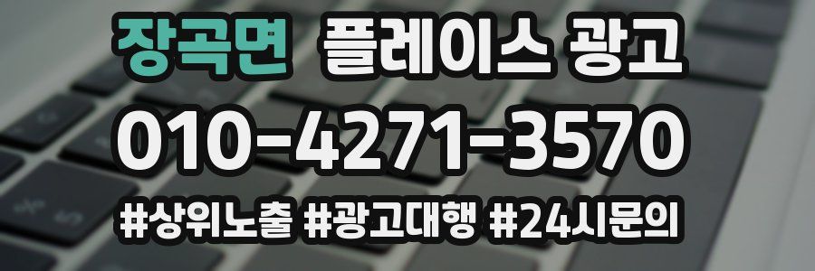 장곡면 플레이스 광고