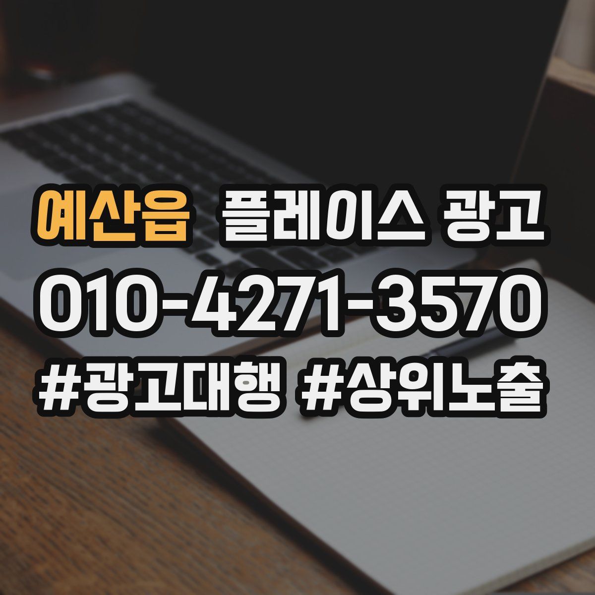 예산읍 플레이스 광고
