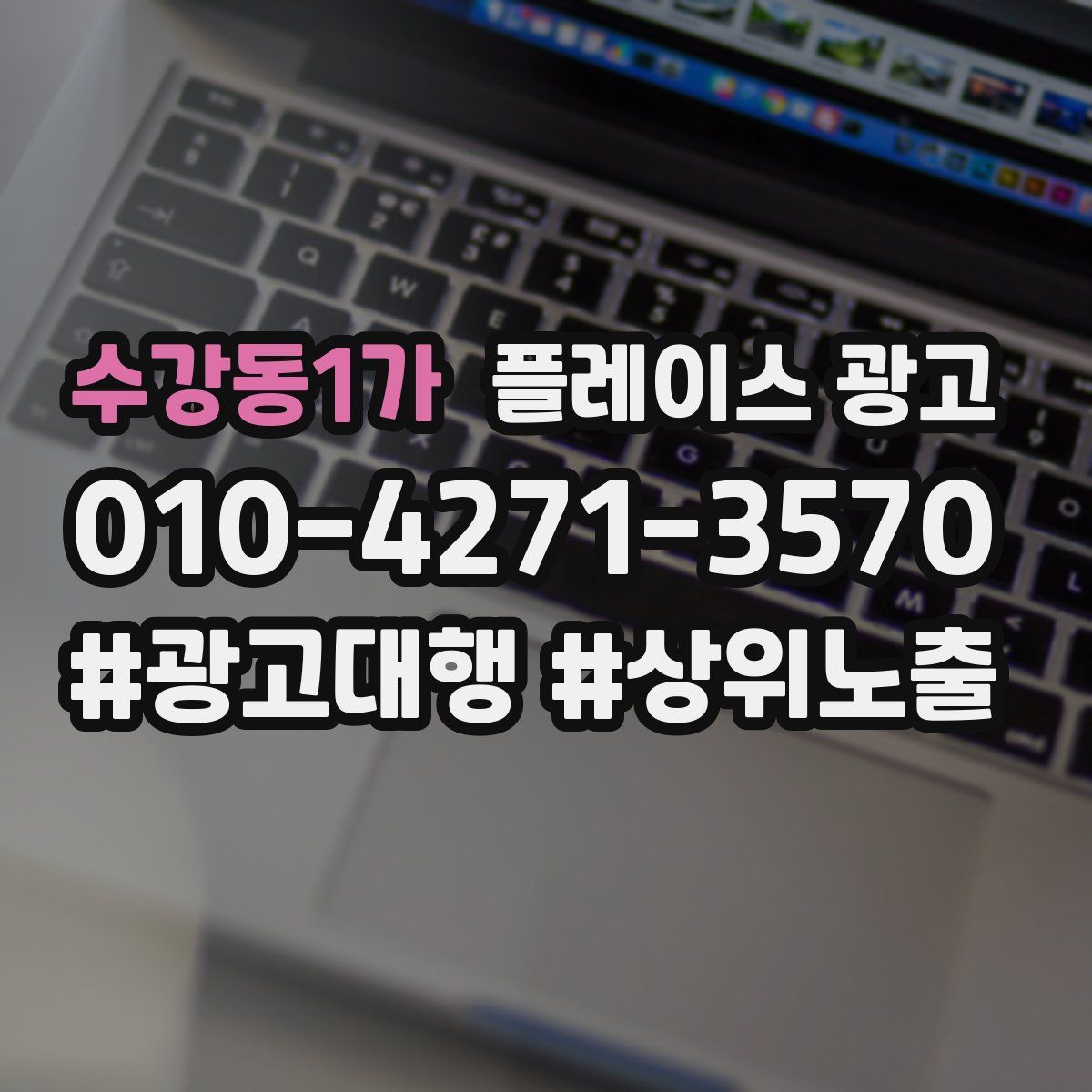 수강동1가 플레이스 광고