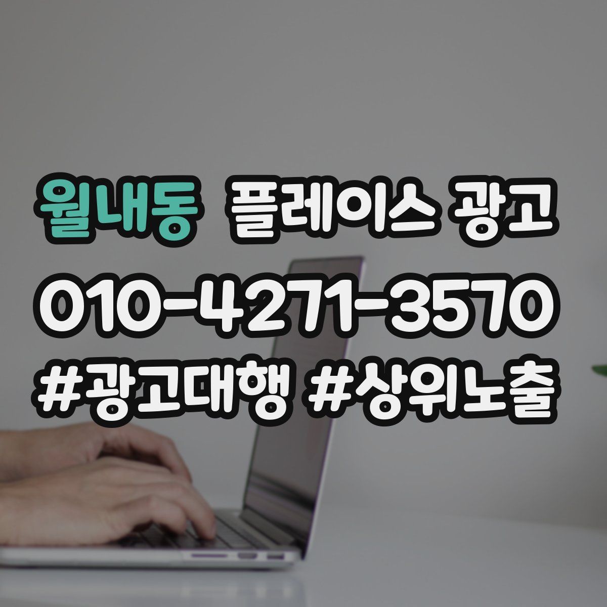 월내동 플레이스 광고