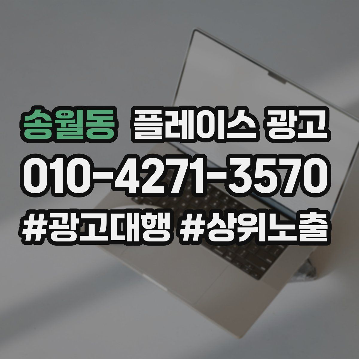 송월동 플레이스 광고