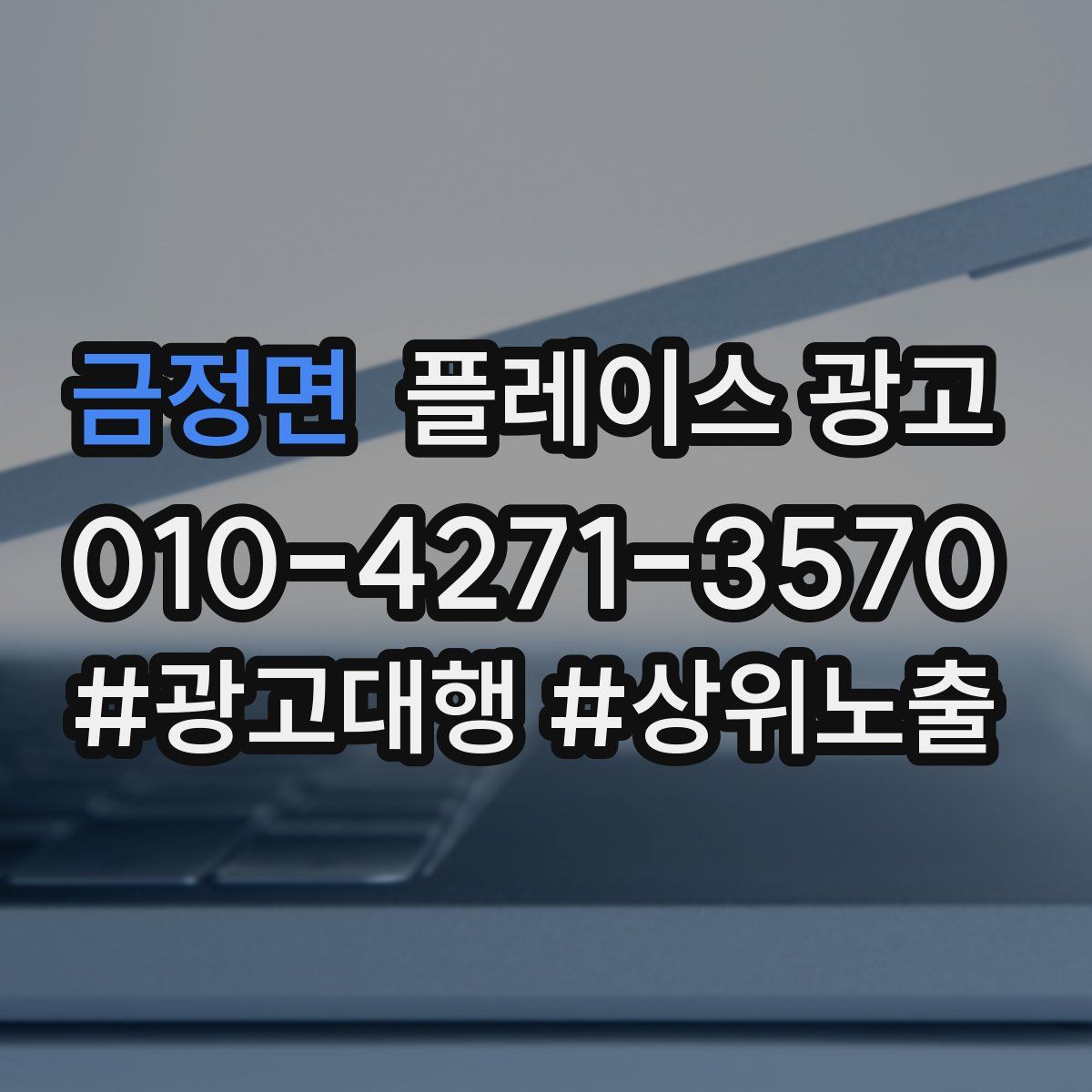 금정면 플레이스 광고