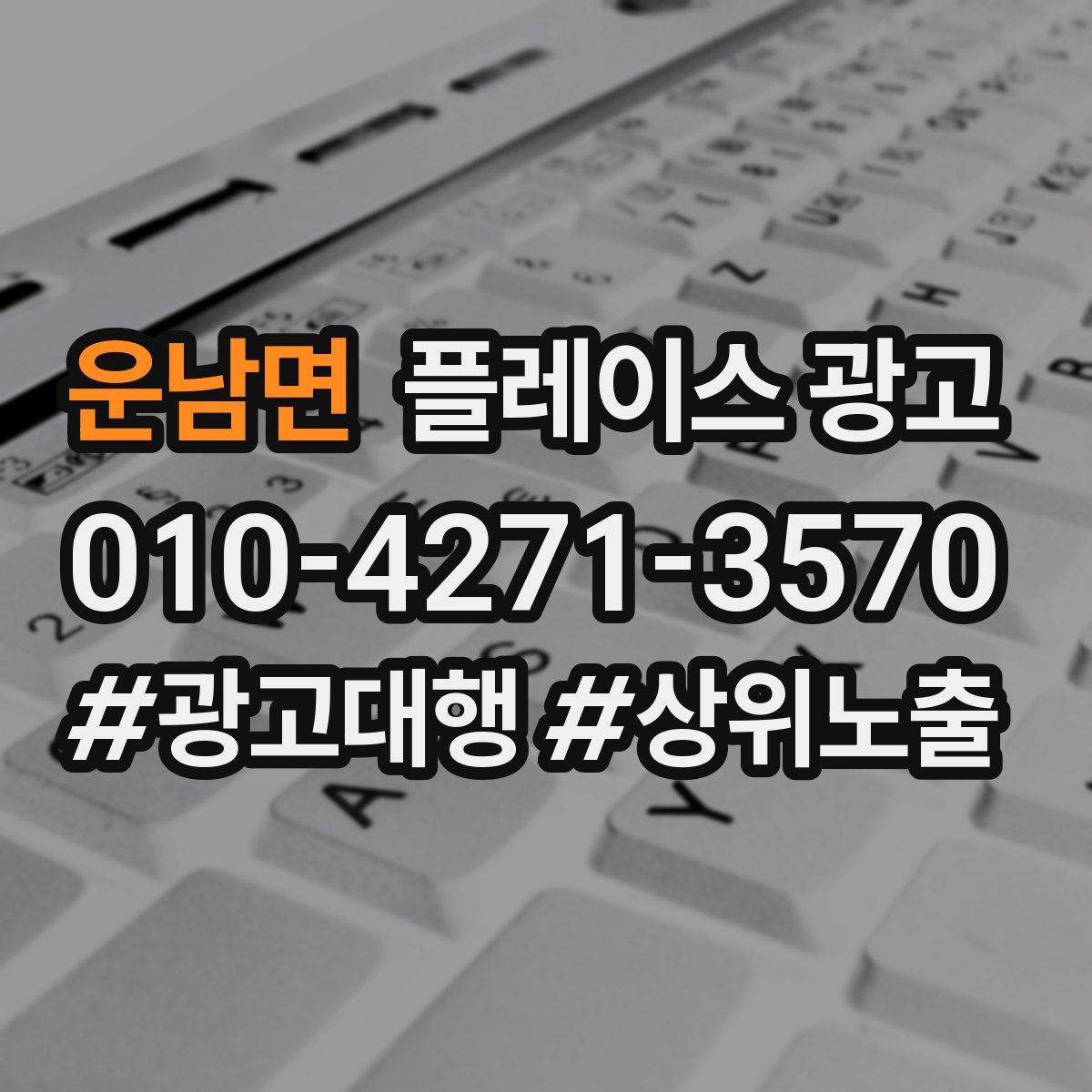 운남면 플레이스 광고