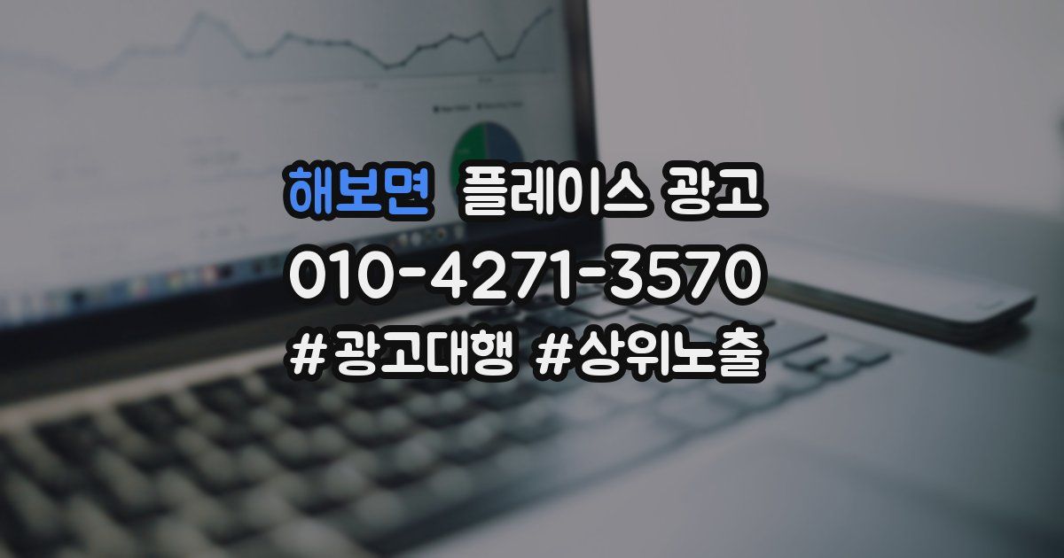 해보면 플레이스 광고