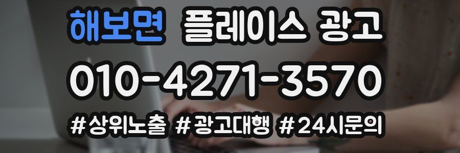 해보면 플레이스 광고