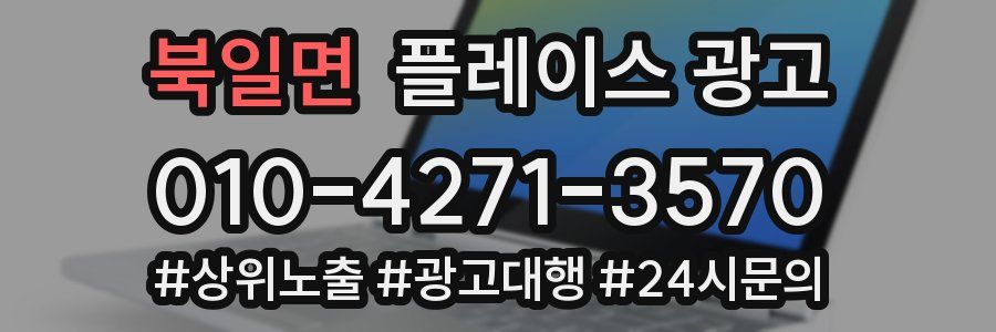 북일면 플레이스 광고