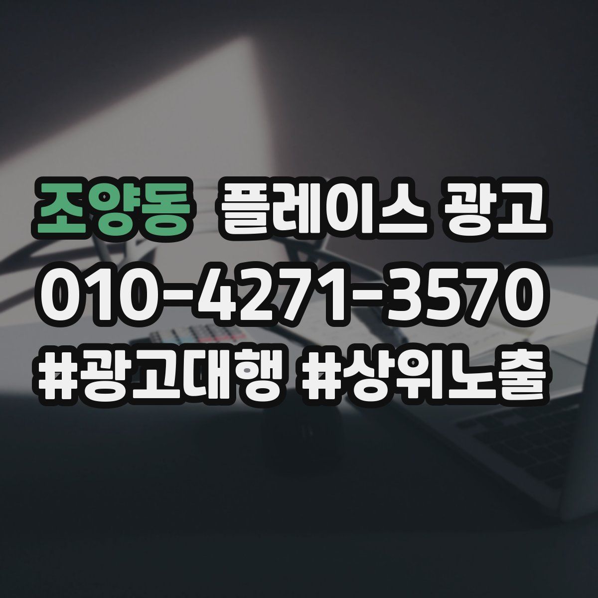 조양동 플레이스 광고