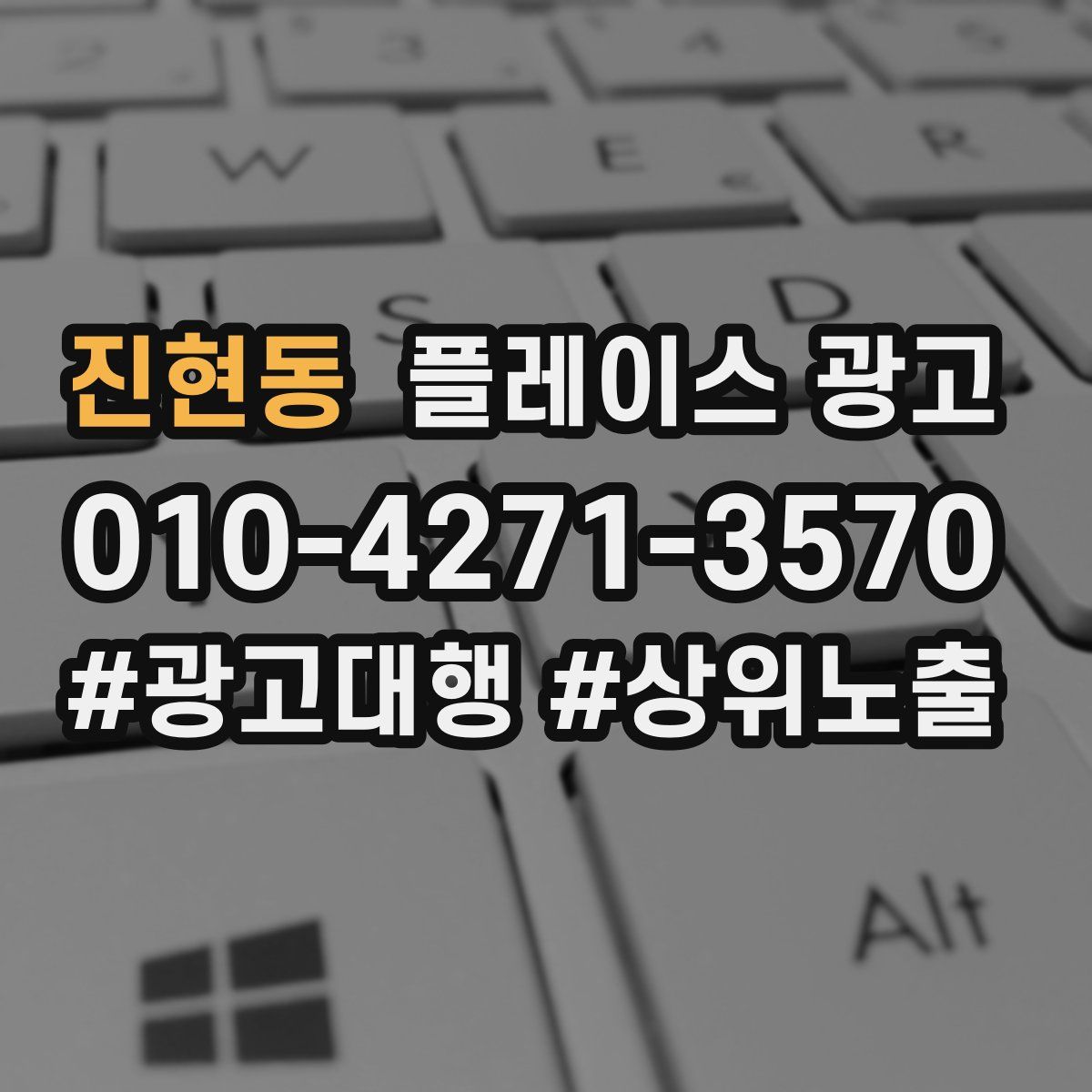 진현동 플레이스 광고