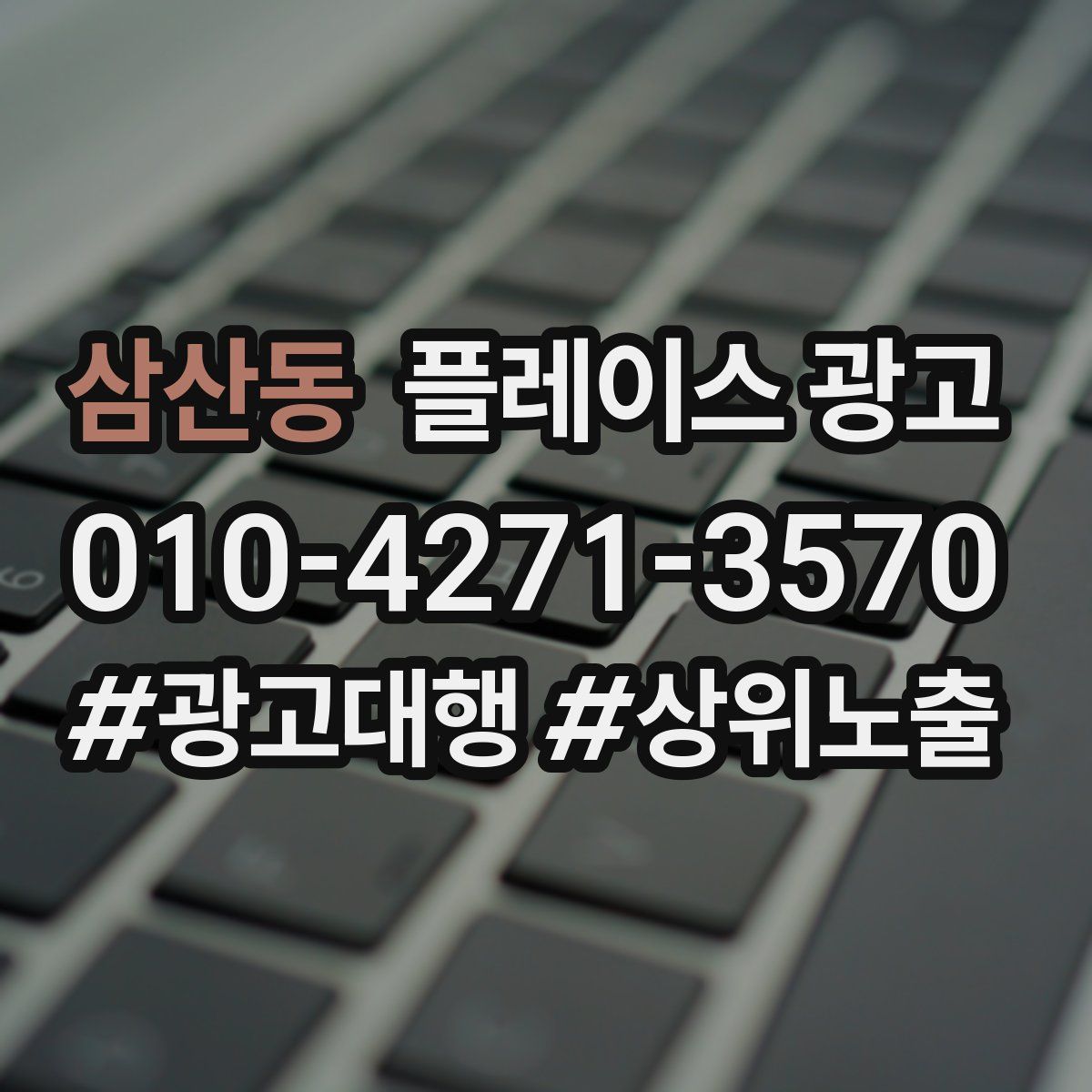 삼산동 플레이스 광고