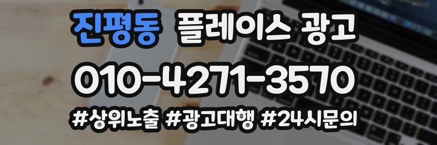 진평동 플레이스 광고
