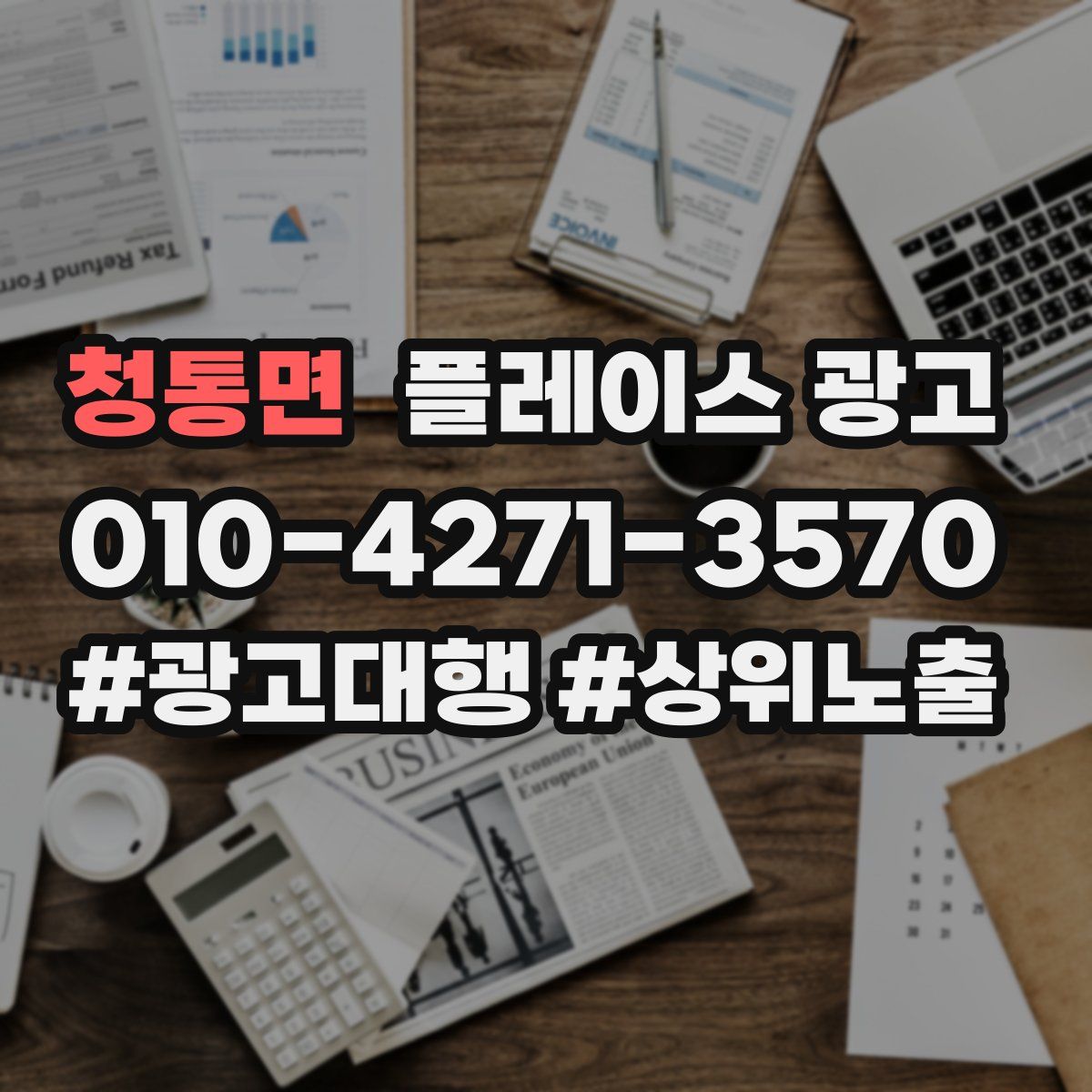 청통면 플레이스 광고