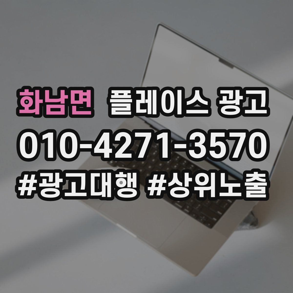 화남면 플레이스 광고