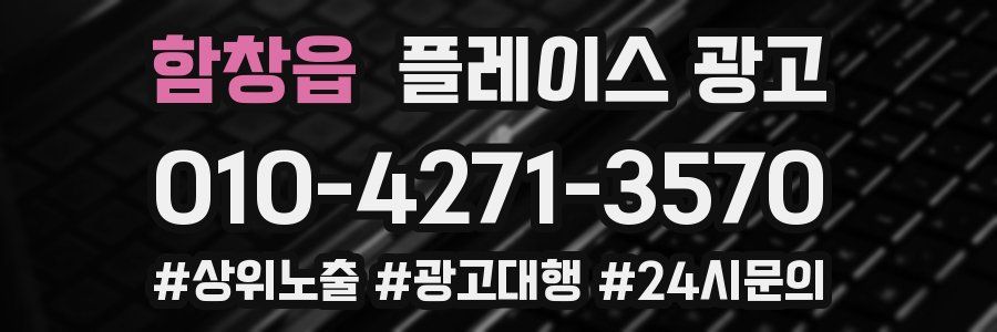 함창읍 플레이스 광고