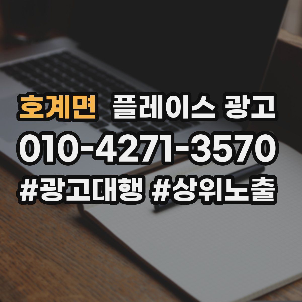호계면 플레이스 광고