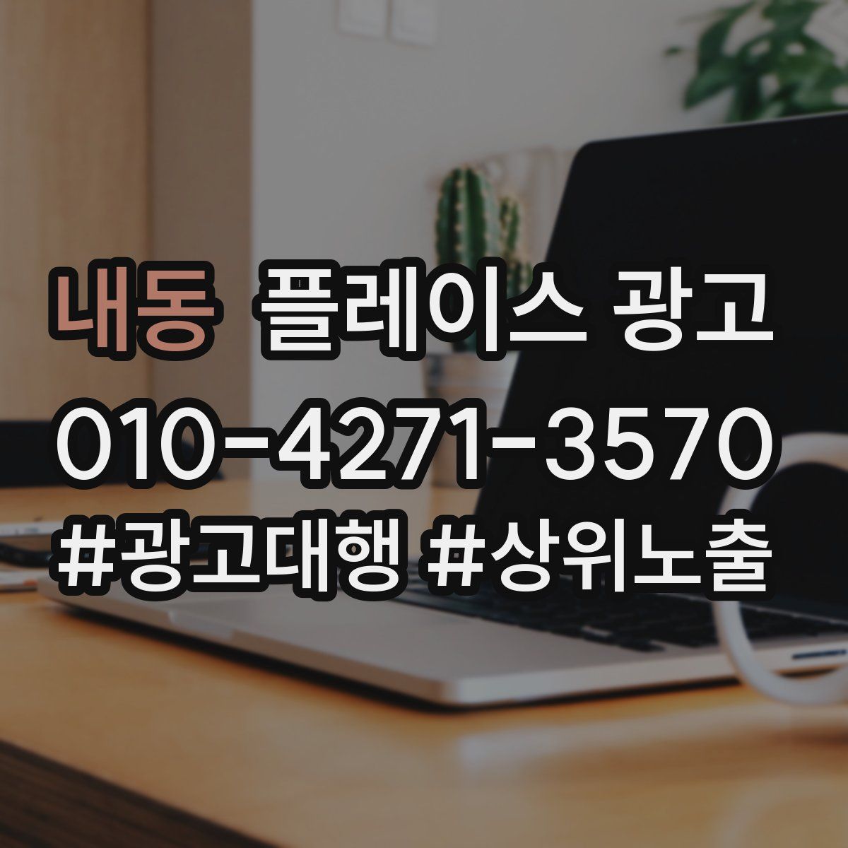 내동 플레이스 광고