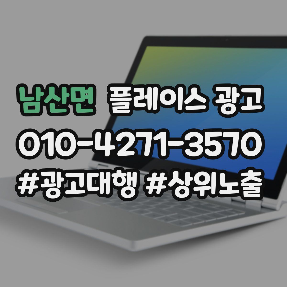 남산면 플레이스 광고