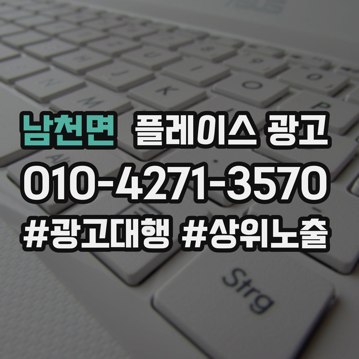 남천면 플레이스 광고
